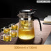 Premium Heat Resistant Tea Set with Kung Fu Teapot