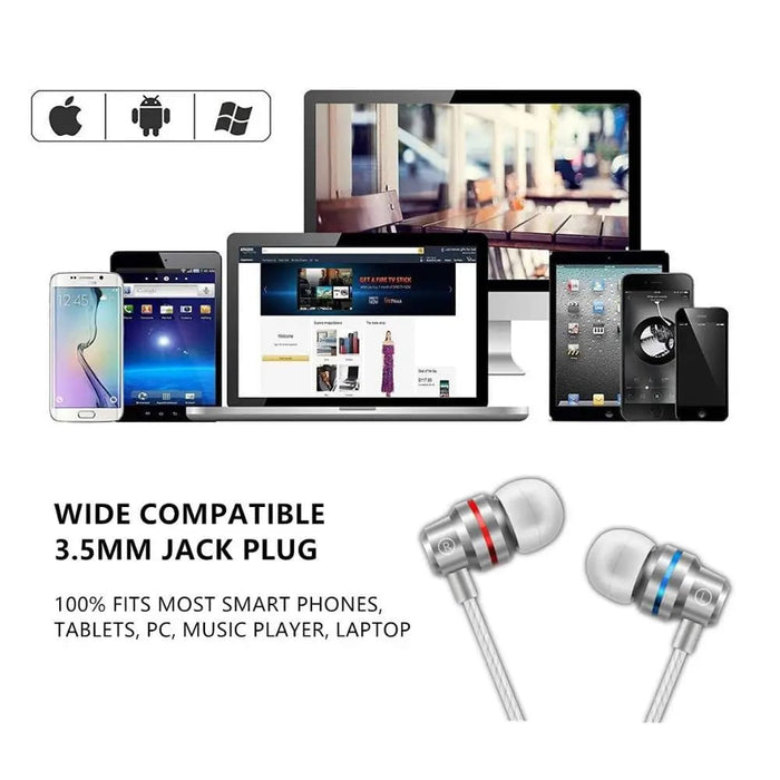 Premium Huawei Honor Earphones with Mic