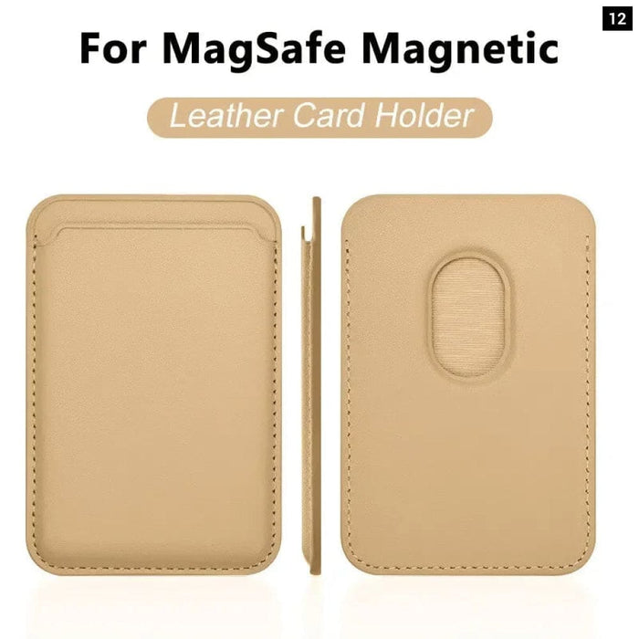 Premium Magnetic Leather Wallet Case for Iphone
