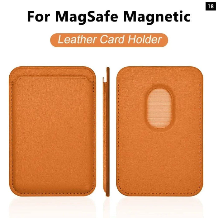 Premium Magnetic Leather Wallet Case for Iphone