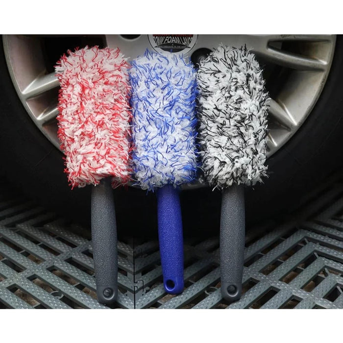 Premium Plush Car Wash Brush for Wheels
