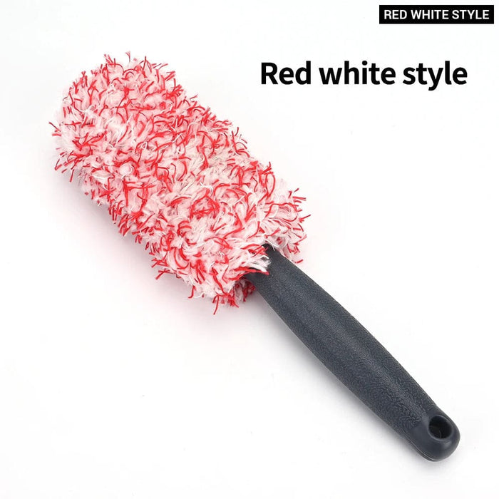 Premium Plush Car Wash Brush for Wheels