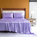 Premium Rayon Satin Fitted Sheet Set Soft And Smooth Bedding