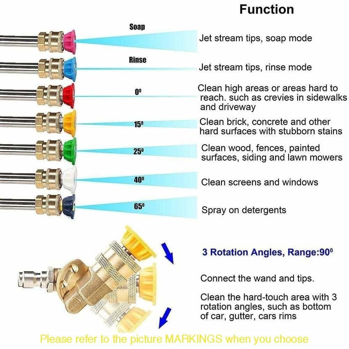 Pressure Washer Gun Adapter for Karcher k Series to 1 4’’