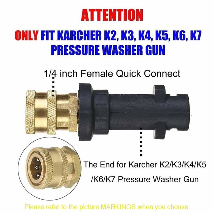 Pressure Washer Gun Adapter For Karcher k Series To 1