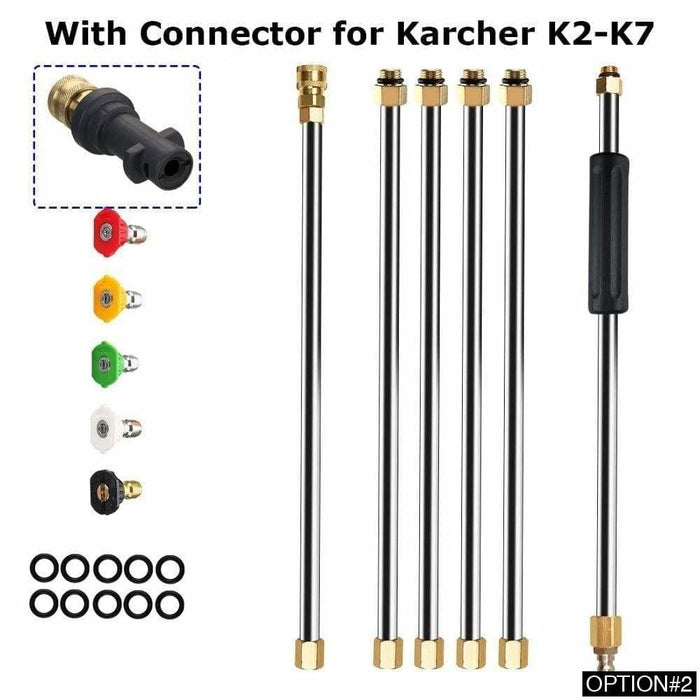 Pressure Washer Extension Wand Set for Karcher k Series | 8