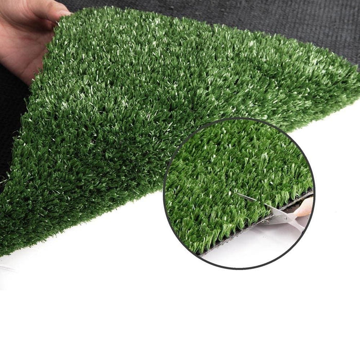 Primeturf 2x10m Synthetic Artificial Fake 20sqm Grass Turf