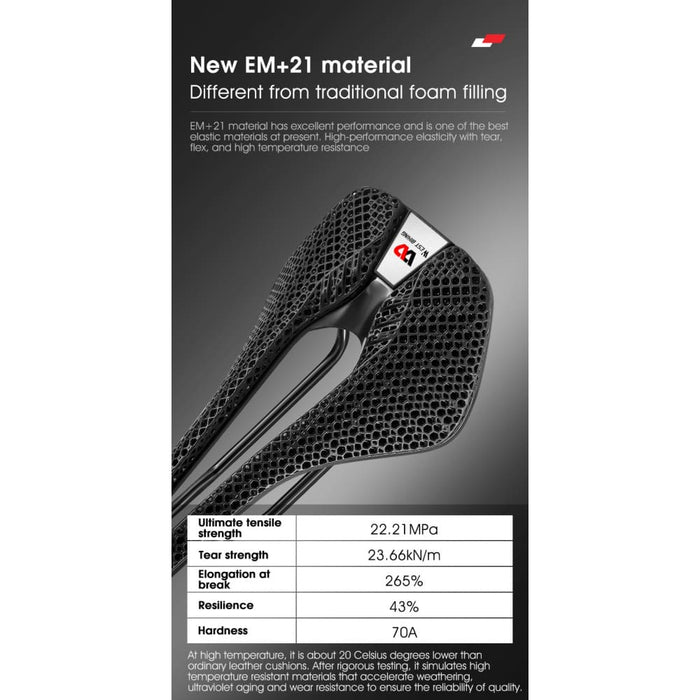 3d Printed Liquid Resins Bicycle Saddle