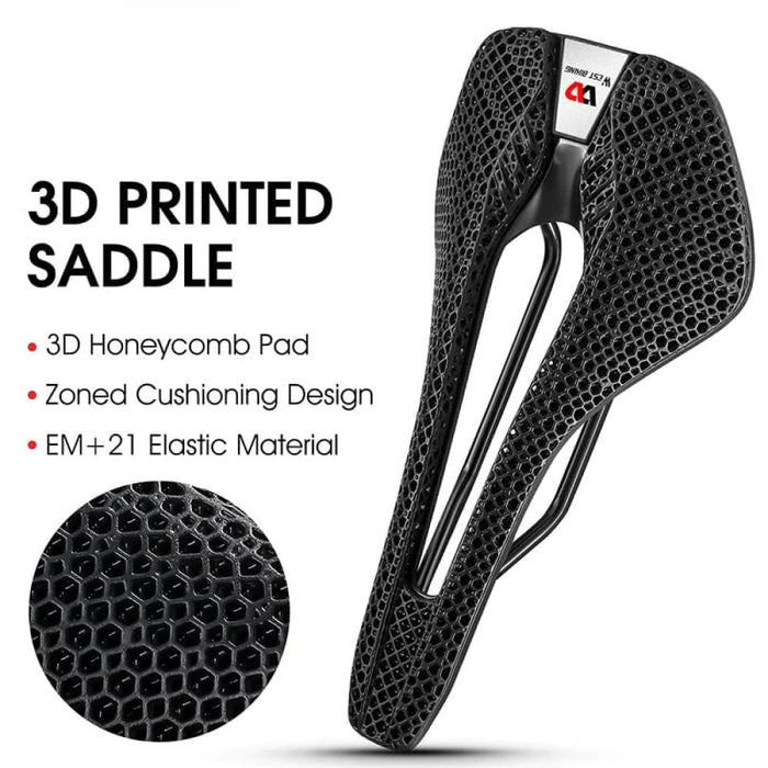 3d Printed Liquid Resins Bicycle Saddle