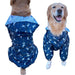 Printing Design Reflective Waterproof Jacket for Dogs