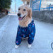 Printing Design Reflective Waterproof Jacket for Dogs