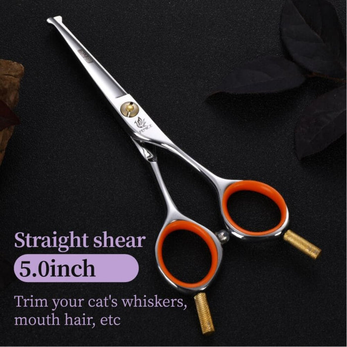 Professional 4.75 5 6 Inch Safely Round Tips Top Pet Cat