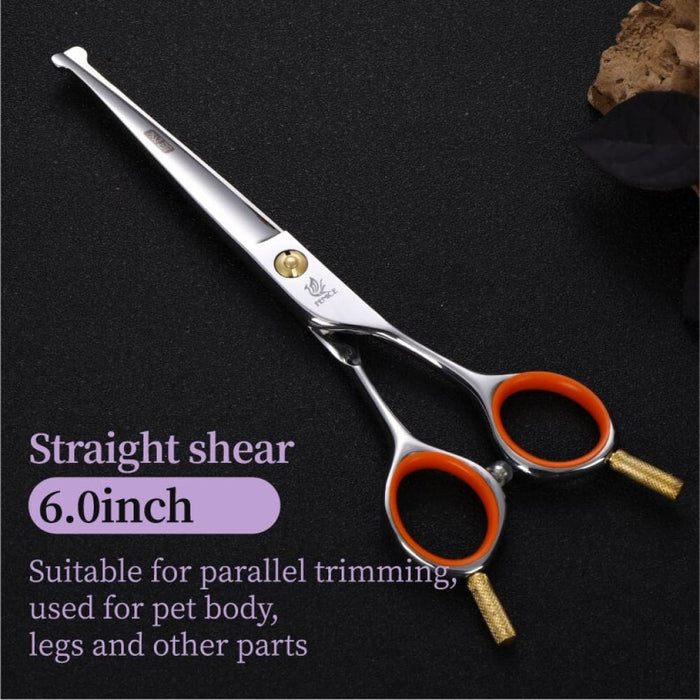 Professional 4.75 5 6 Inch Safely Round Tips Top Pet Cat