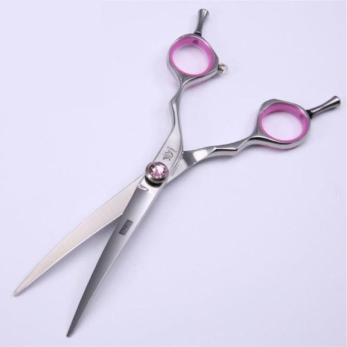 Professional 5.5 Inch 6 Curved Pet Dog Scissors Small