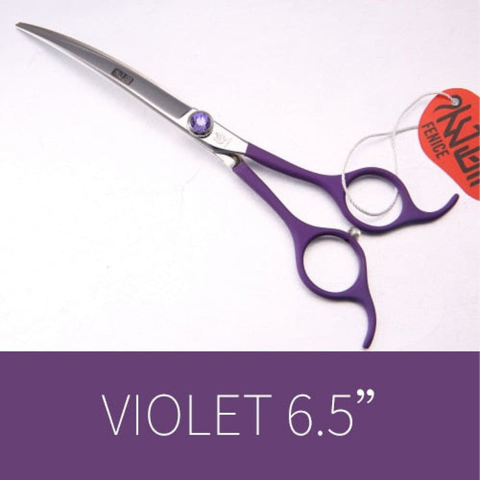Professional 6.5 Inch Pet Curved Scissors in Dog Grooming
