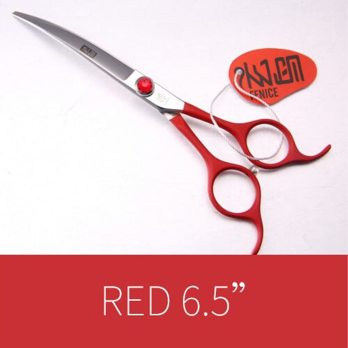 Professional 6.5 Inch Pet Curved Scissors in Dog Grooming