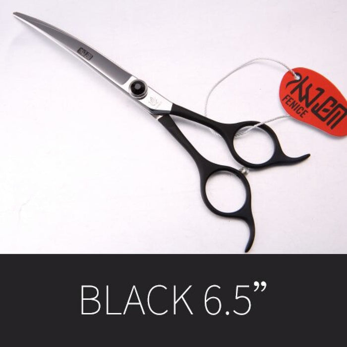 Professional 6.5 Inch Pet Curved Scissors in Dog Grooming