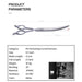 Professional 6.5 Inch Pet Curved Scissors Kits for Dog