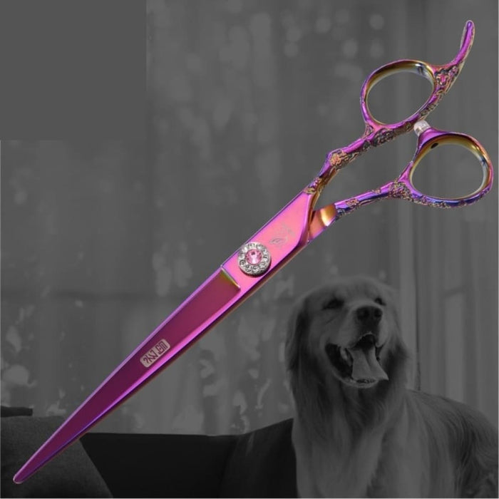 Professional 7.0 7.5 8.0 Inch Pet Grooming In Dog Hair