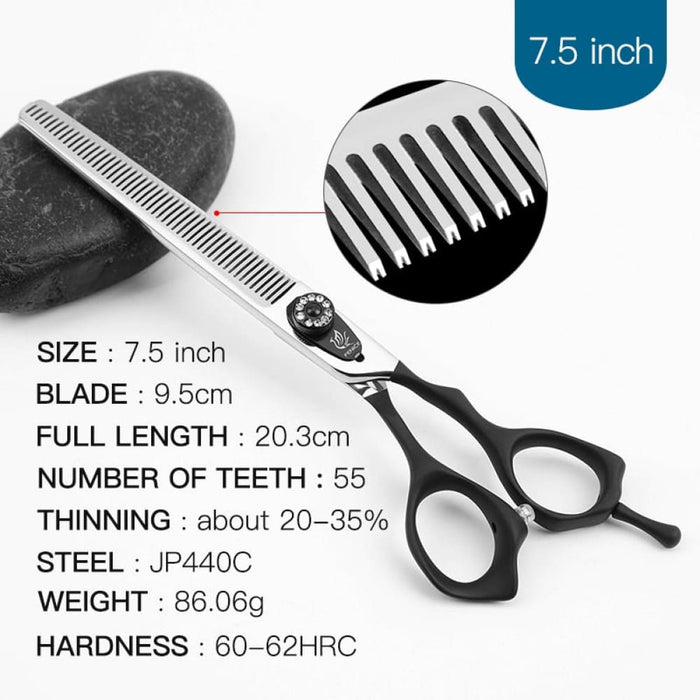 Professional 7 7.5 Inch Pet Grooming Scissors for Dogs