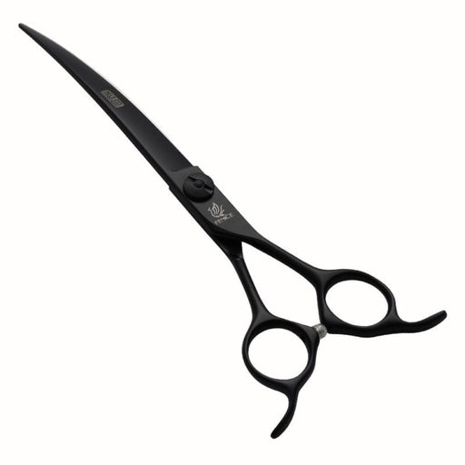 Professional 7 Inch Curved Cutting Scissors Blade with Saw