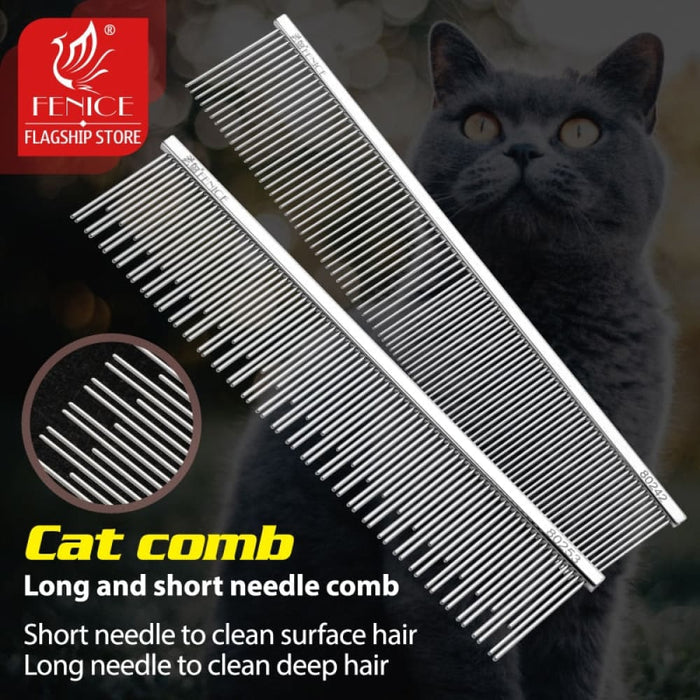 Professional Anti - corrosion Grooming Comb For Dogs Cats