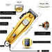 Professional Barber Cordless Hair Clippers for Men Beard