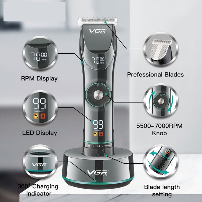 Professional Electric Cordless Rechargeable 15 Motor Speed