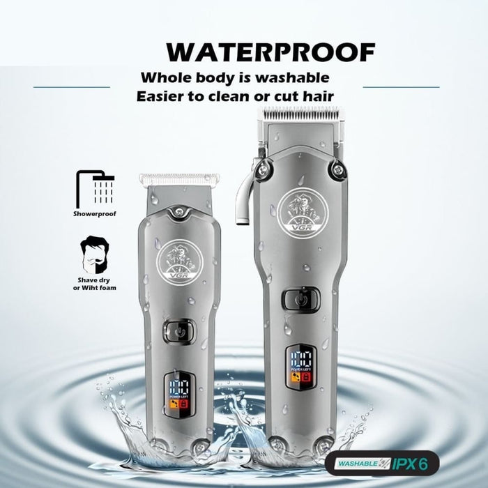 Professional Electric Rechargeable Cordless Hair Trimmer