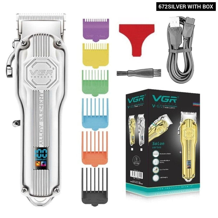 Professional Electric Rechargeable Cordless Hair Trimmer