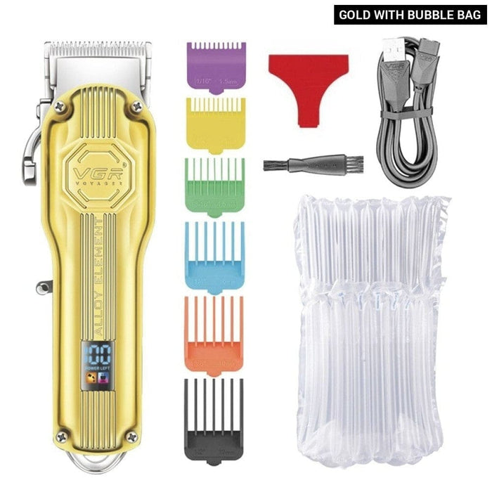 Professional Electric Rechargeable Cordless Hair Trimmer