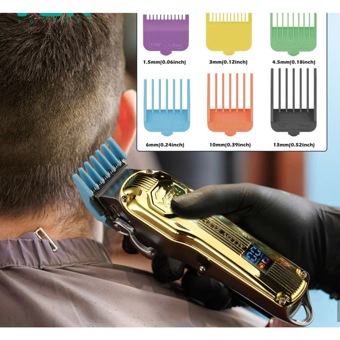 Professional Electric Rechargeable Cordless Hair Trimmer