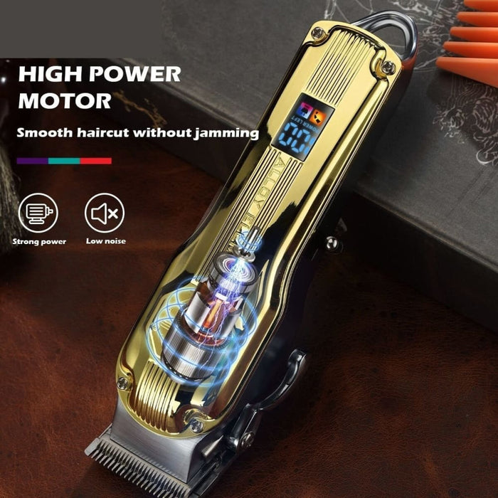 Professional Electric Rechargeable Cordless Hair Trimmer