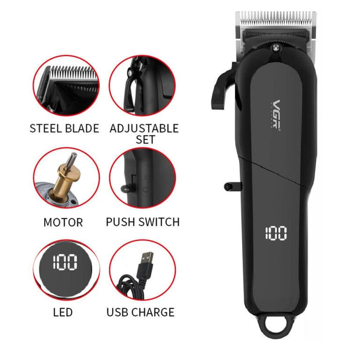 Professional Electric Rechargeable Men’s Hair Clipper