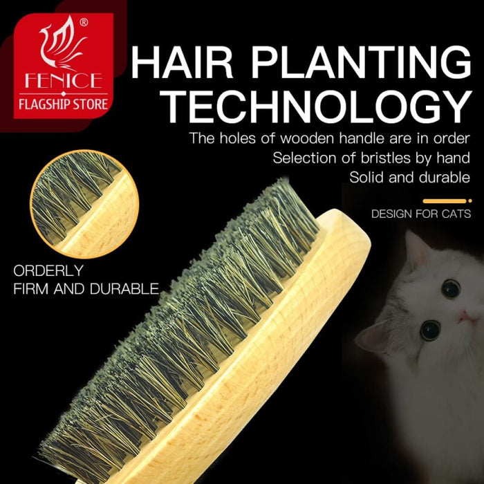 Professional Pet Grooming Dog Cat Hair Massage Comb Pig