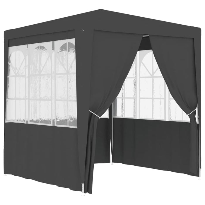 Professional Party Tent with Side Walls 2.5x2.5 m
