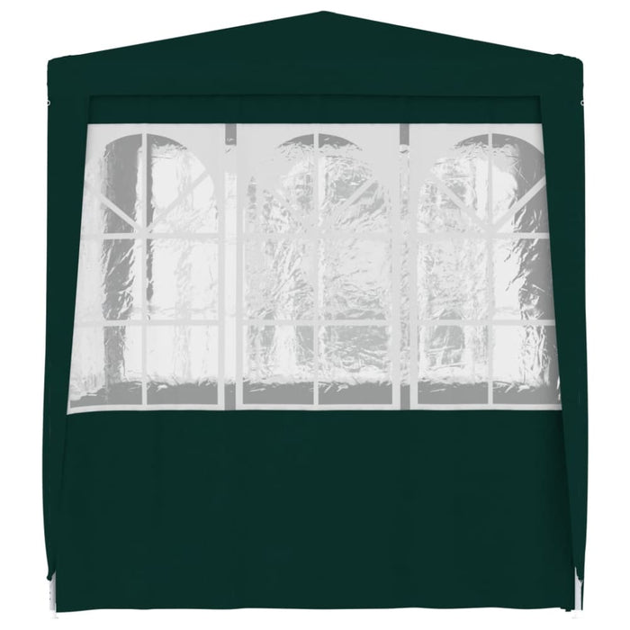Professional Party Tent with Side Walls 2.5x2.5 m Green