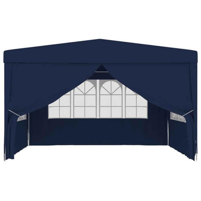 Professional Party Tent With Side Walls 4x4 m Blue Anpxl