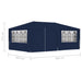 Professional Party Tent with Side Walls 4x6 m Blue Anpxn