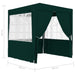 Professional Party Tent with Side Walls 2x2 m Green Anptx