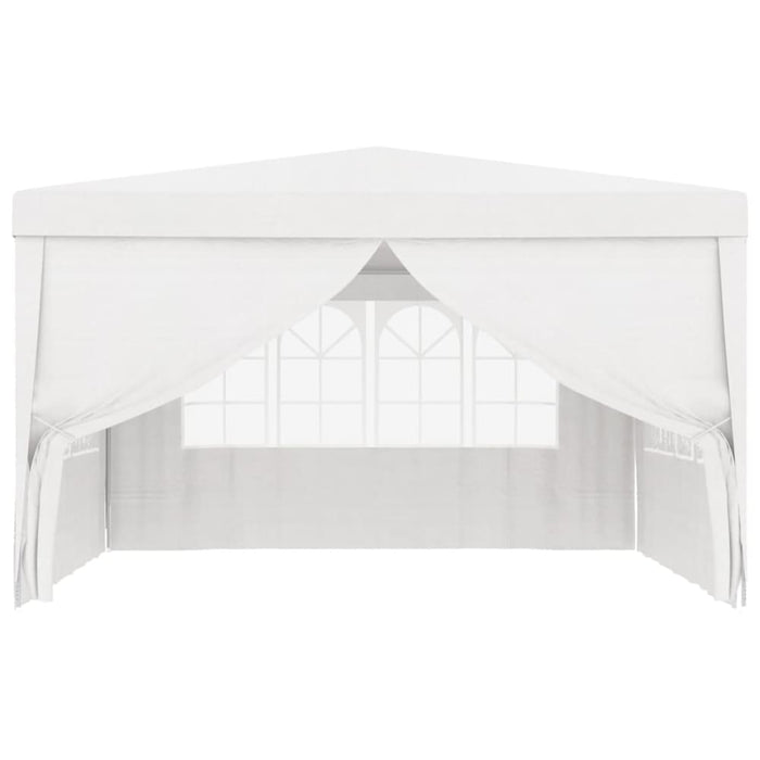 Professional Party Tent With Side Walls 4x4 m White Anpxp