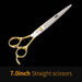 Professional Pet Scissors Straight & Thinning Curved