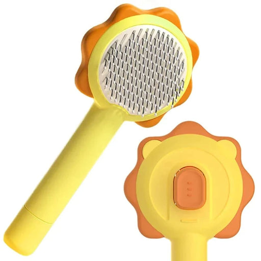 Professional Self Cleaning Pet Grooming Comb