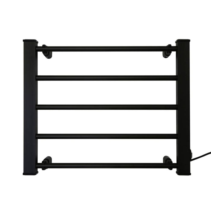 Pronti Heated Electric Towel Bathroom Rack Ev-90- Black