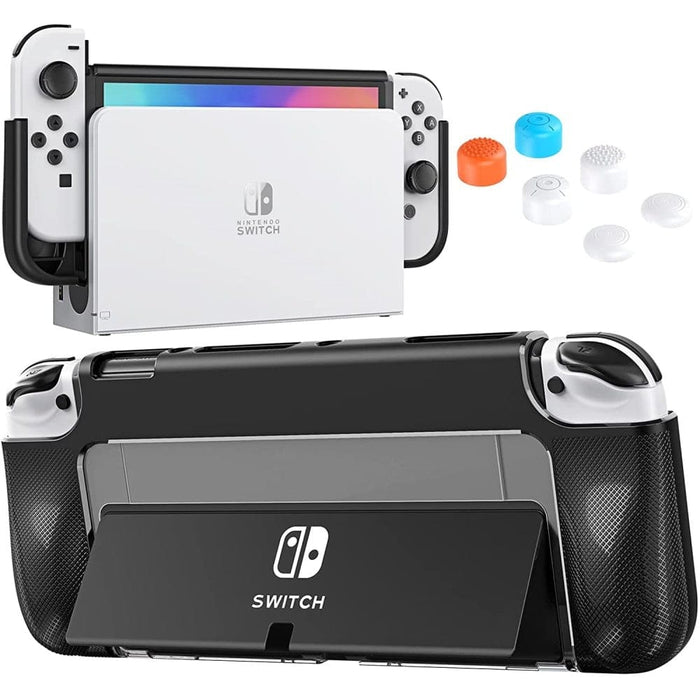 Tpu & Pc Protective Dockable Case for Nintendo Switch Oled