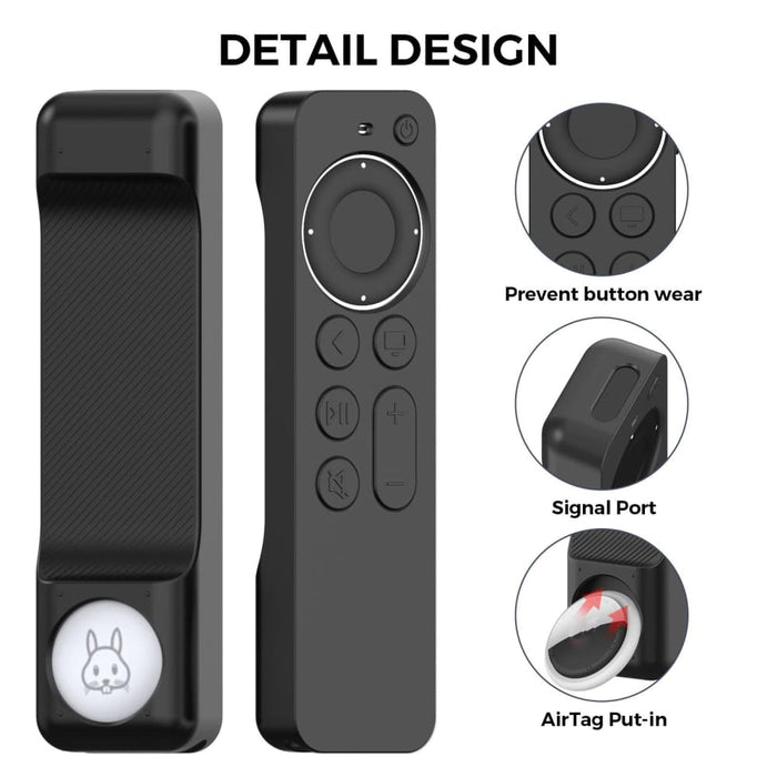 Protective Silicone Case For Apple Tv Siri Remote 2/3
