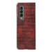 Pu Leather Crocodile Texture Fold 4 Phone Case