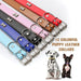 Pu Leather Dog Collar Soft Adjustable