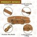 Pu Leather Dog Collar Soft Adjustable