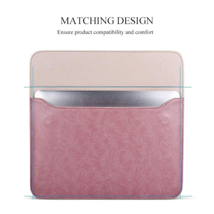 Pu01s Pu Leather Horizontal Invisible Magnetic Buckle
